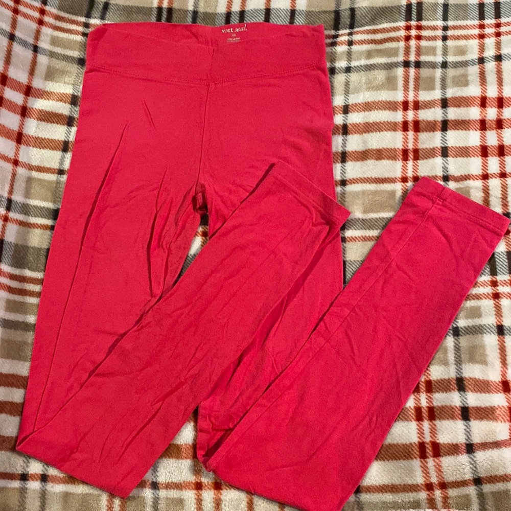 Wet seal pink leggings